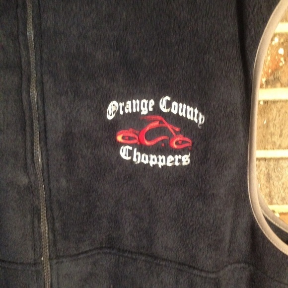 ORANGE County Choppers Fleece Vest Size XXL - Picture 2 of 6